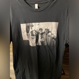 Size large graphic tee.